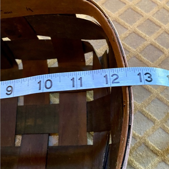 🐷Weaved Basket with Pig & Heart Design🐷 - Picture 8 of 10